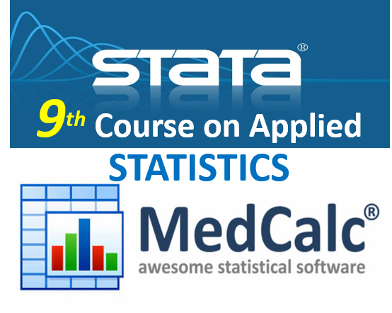 نهمین دوره آمار کاربردی با دو نرم افزار stata و medcalc برگزار میگردد